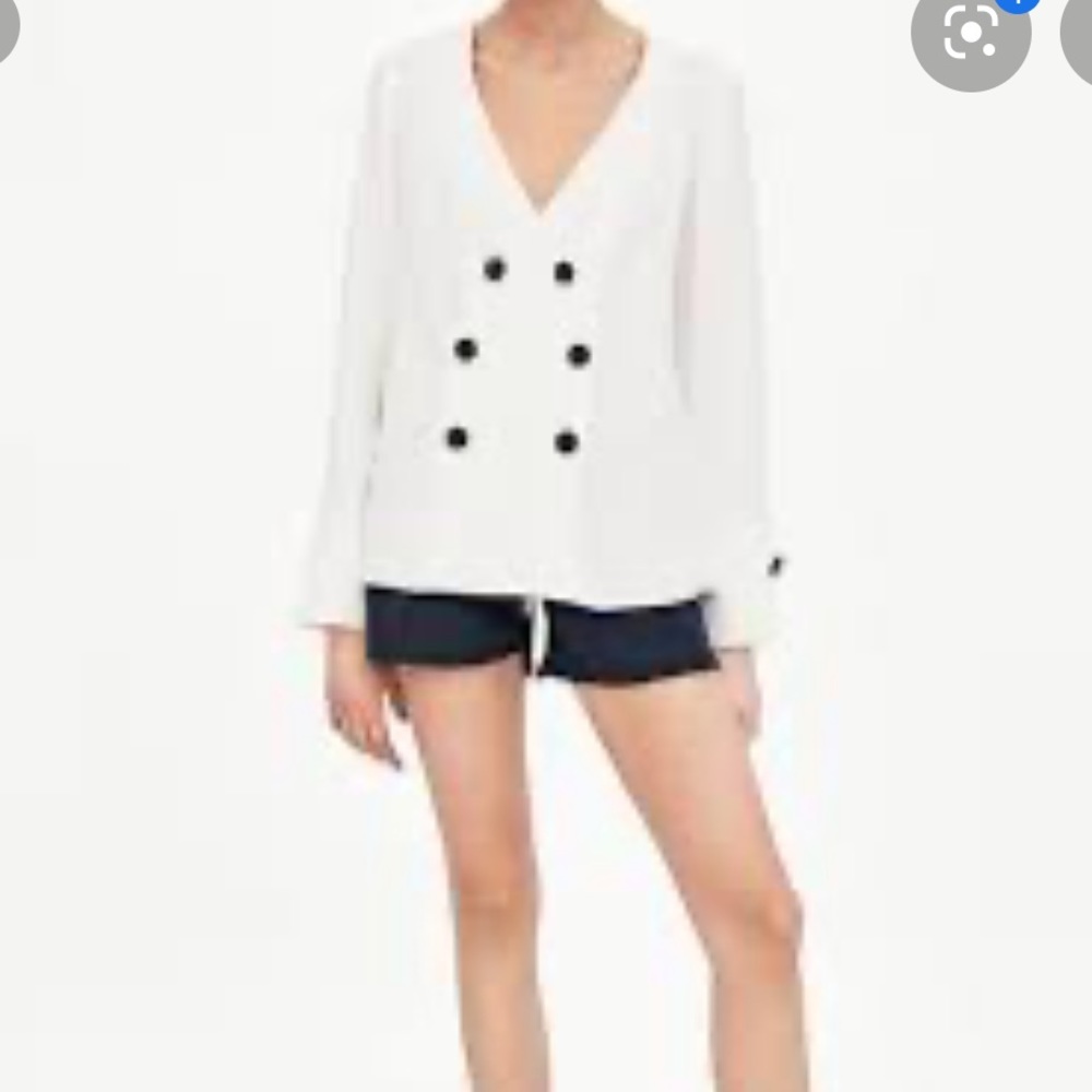 NWOT Zara White Top